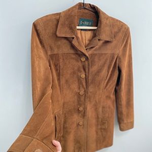 Danier brown sued jacket